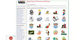 Desktop Screenshot of book-clipart.com